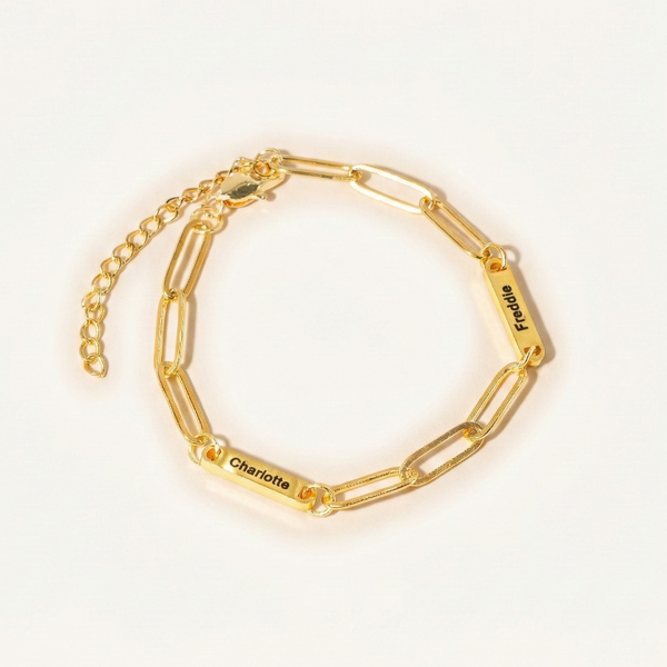 Customizable Chain with Clip Bracelet