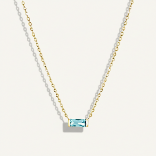 Birthstone Horizon Necklace