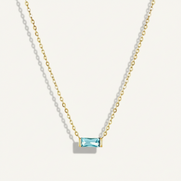 Birthstone Horizon Necklace