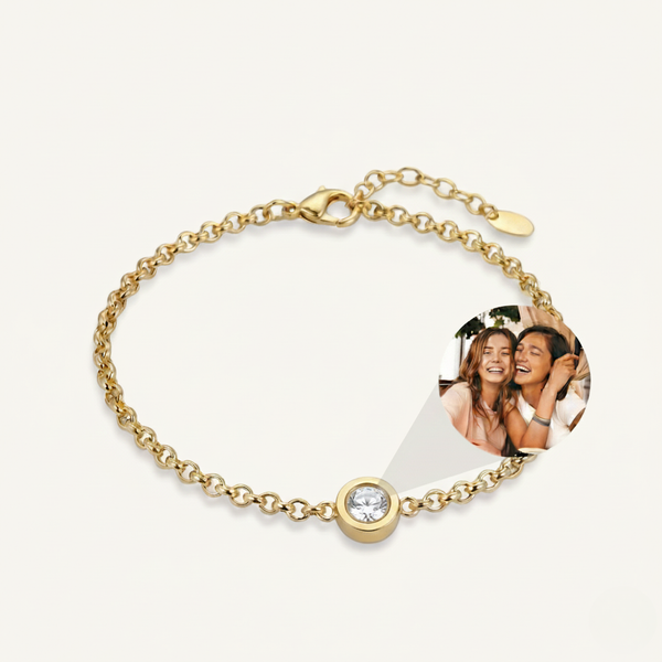 Customizable Artemis Photo Bracelet