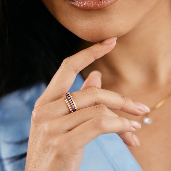 Birthstone Eternity Ring