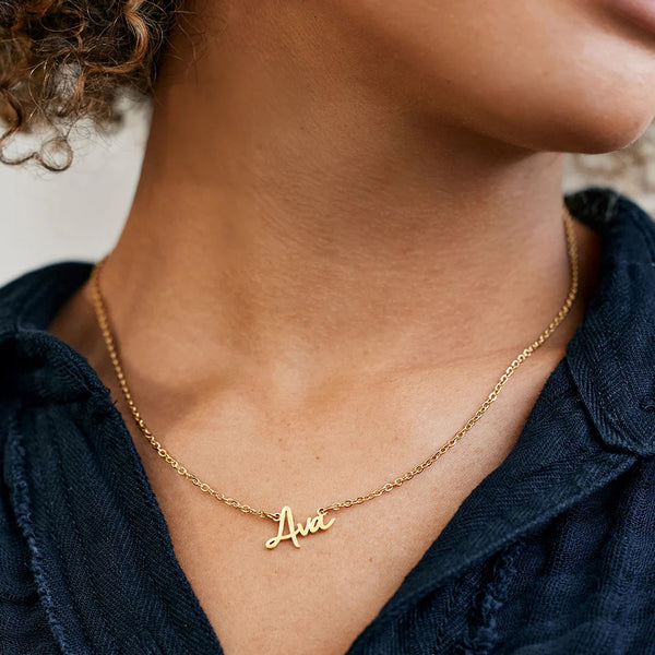 Minimalist Identity Necklace