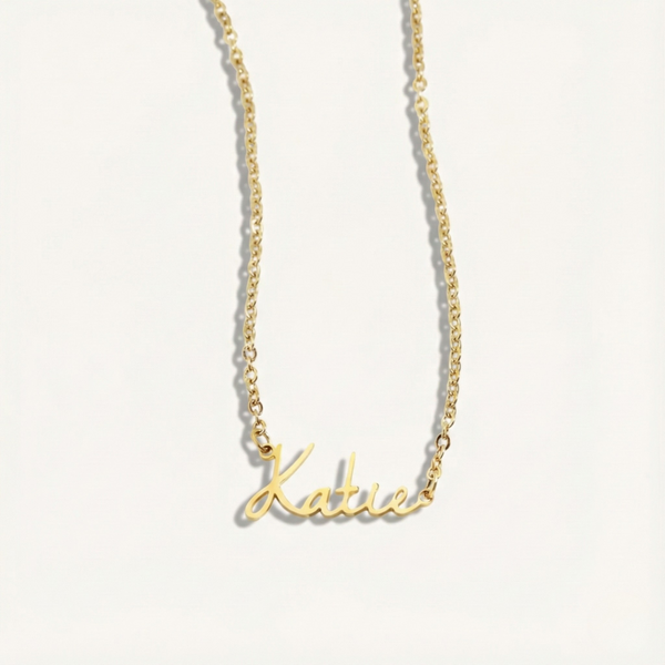 Minimalist Identity Necklace