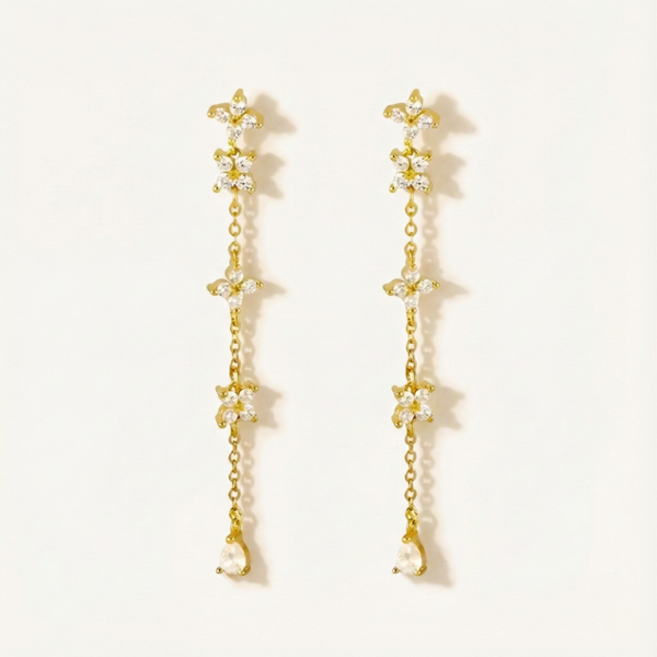 Clover Waterfall Earrings