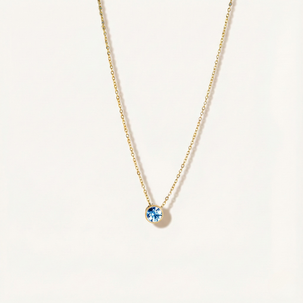 Birthstone Light Point Necklace