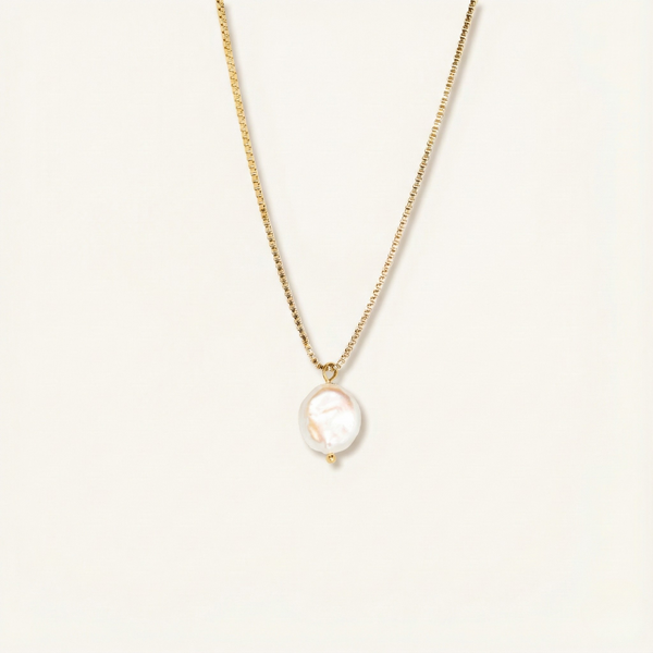 Serene Sea Pearl Necklace