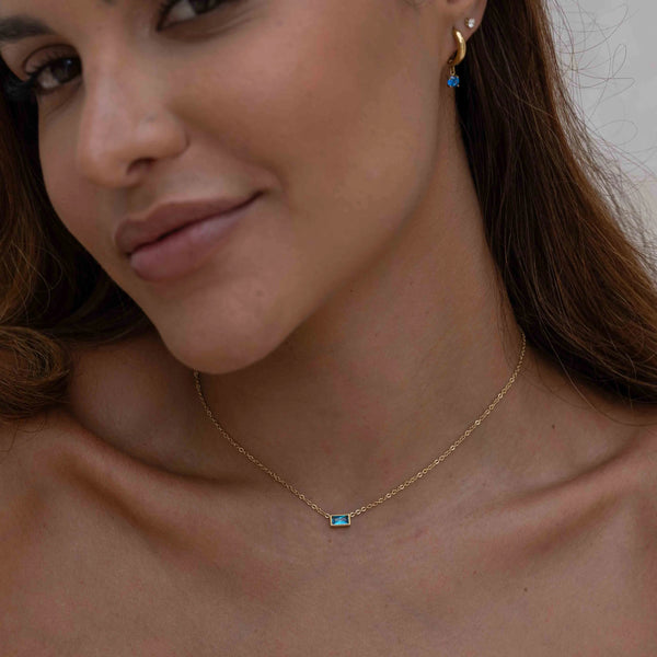 Birthstone Horizon Necklace